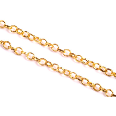 Řetízek zlatý 7 (1m)