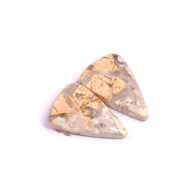 Kabošony páry Maligano Jasper č.P499 (22x15x4mm)