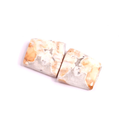 Kabošony páry Maligano Jasper č.P505 (17x16x4mm)