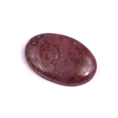 Kabošon Red Jaspis č.3132 (34x23x6mm)