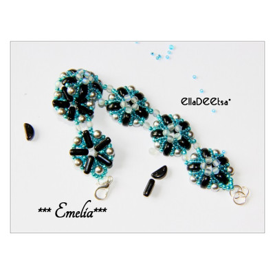 Náramek Emelia č.821 - stavebnice