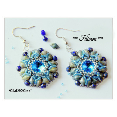 Náušnice Filimon č.811 - stavebnice