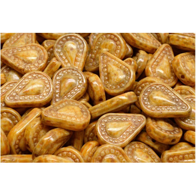 Filigránová slzička č. 4191 (14x10mm)