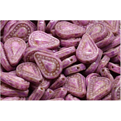 Filigránová slzička č. 4195 (14x10mm)