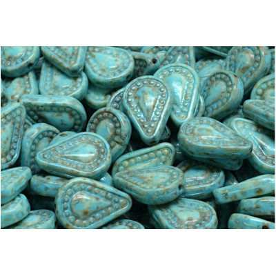 Filigránová slzička č. 4224 (14x10mm)