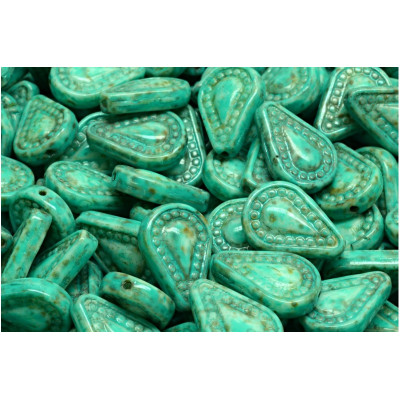 Filigránová slzička č. 4225 (14x10mm)