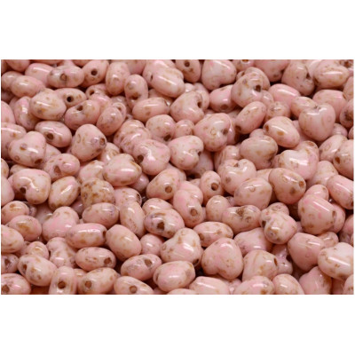 Korálky srdíčka č.4370 (6x6mm)