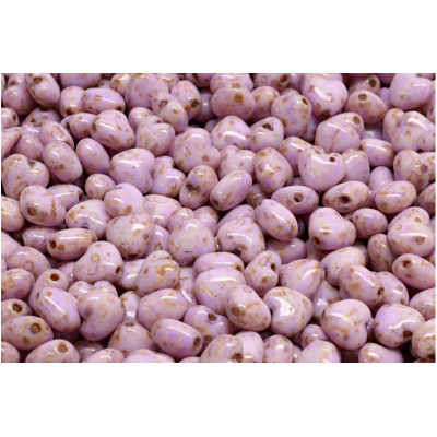 Korálky srdíčka č.4371 (6x6mm)