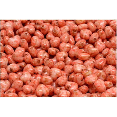 Korálky srdíčka č.4373 (6x6mm)