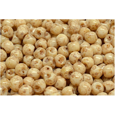 Korálky houbička č. 133 - (6x5mm)