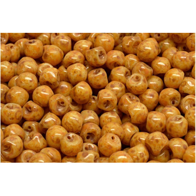 Korálky houbička č. 134 - (6x5mm)