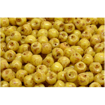 Korálky houbička č. 135 - (6x5mm)