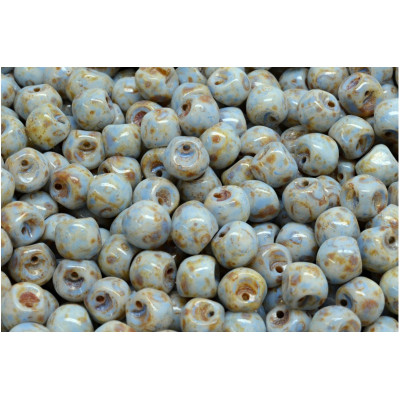 Korálky houbička č. 140 - (6x5mm)