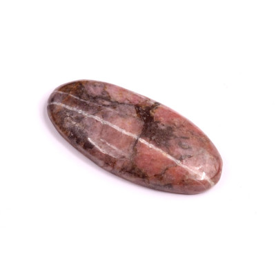 Kabošon Rhodonite č.3330 (38x18x6mm)