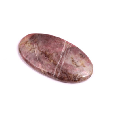 Kabošon Rhodonite č.3337 (38x22x4mm)