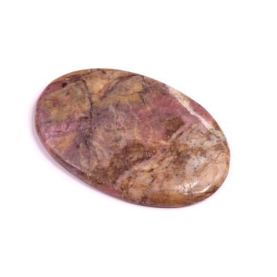 Kabošon Rhodonite č.3340 (41x28x4mm)