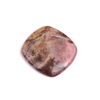 Kabošon Rhodonite č.3342 (27x28x4mm)