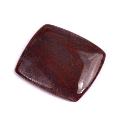 Kabošon Red Garden Quartz č.3350 (35x33x5mm)