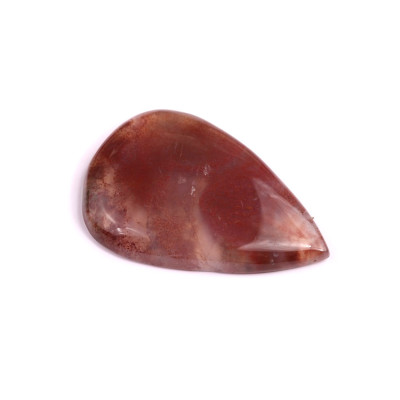 Kabošon Red Garden Quartz č.3354 (36x25x5mm)