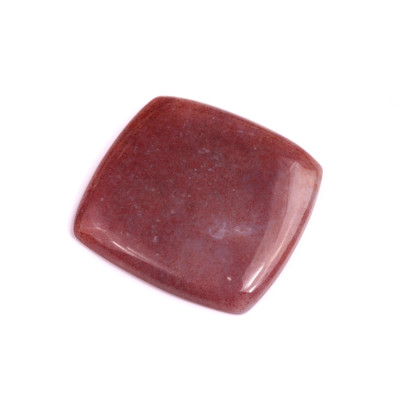Kabošon Red Garden Quartz č.3358 (30x30x4mm)
