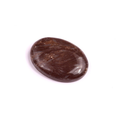 Kabošon Feather Agate č.3380 (28x20x5mm)