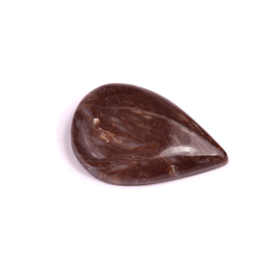 Kabošon Feather Agate č.3385 (32x22x6mm)
