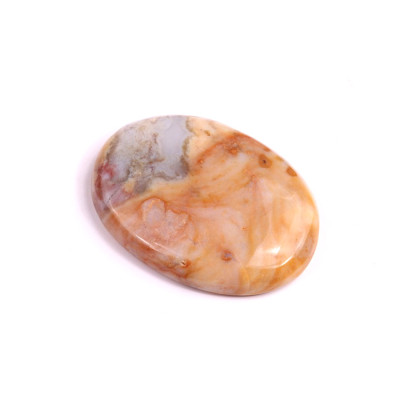 Kabošon Moss Agate č.3403 (33x25x6mm)