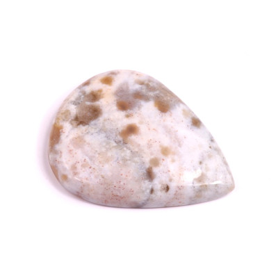 Kabošon Moss Agate č.3410 (39x31x7mm)