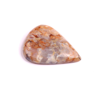 Kabošon Moss Agate č.3412 (35x26x6mm)