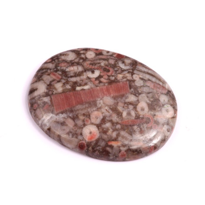 Kabošon Kammererite Fossil č.3441 (41x32x5mm)