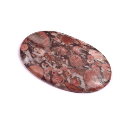 Kabošon Kammererite Fossil č.3443 (45x28x5mm)