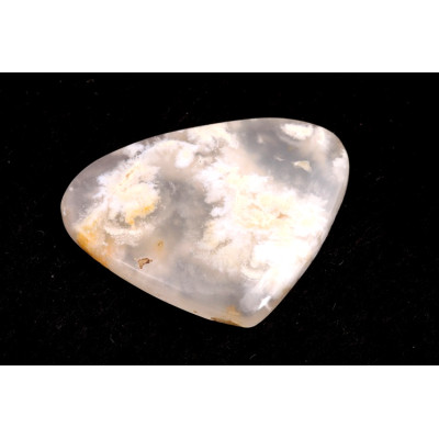 copy of Kabošon White Feather Agate č.3492 (35x30x4mm)