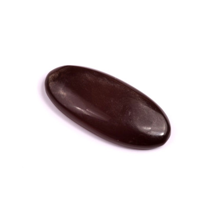 Kabošon Silver Obsidian č.3538 (37x17x6mm)