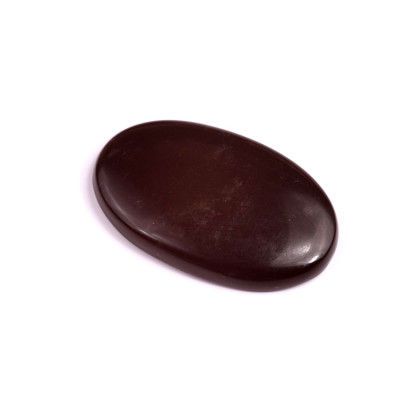 Kabošon Silver Obsidian č.3539 (35x23x5mm)