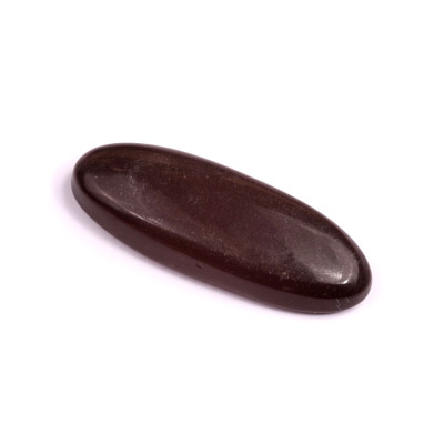 Kabošon Silver Obsidian č.3542 (40x15x7mm)