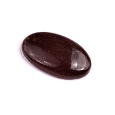 Kabošon Silver Obsidian č.3543 (36x22x7mm)