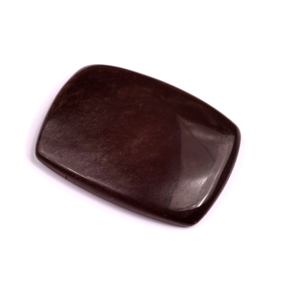 Kabošon Silver Obsidian č.3551 (38x28x6mm)