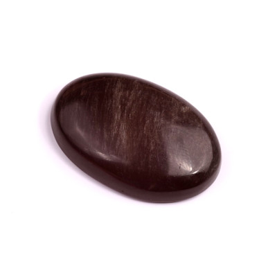 Kabošon Silver Obsidian č.3552 (36x25x8mm)