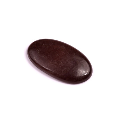 Kabošon Silver Obsidian č.3554 (34x19x5mm)