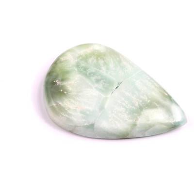 Kabošon Pectolite (zelený Larimar) č.3616 (41x28x7mm)