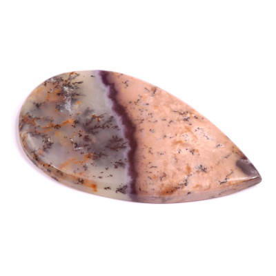 Kabošon Purple Dendrite Opal č.3659 (65x35x6mm)