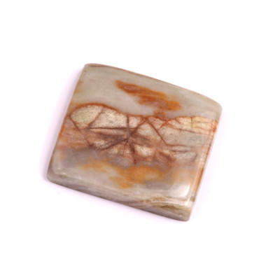 Kabošon Picaso Jasper č.3698 (29x28x5mm)