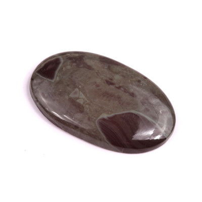 Kabošon Wave Obsidian č.3756 (42x26x5mm)