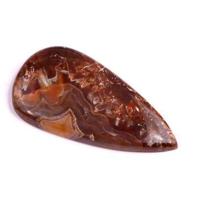 Kabošon Stick Agate č.3775 (59x31x7mm)