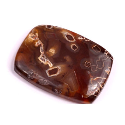 Kabošon Stick Agate č.3777 (41x31x6mm)
