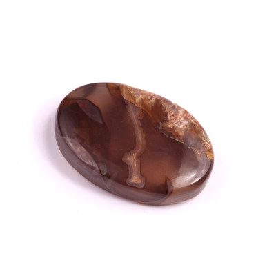Kabošon Stick Agate č.3778 (33x23x7mm)