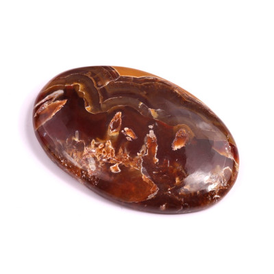 Kabošon Stick Agate č.3782 (43x29x6mm)
