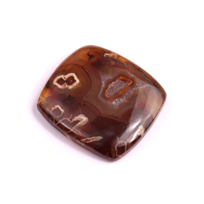 Kabošon Stick Agate č.3783 (31x29x7mm)