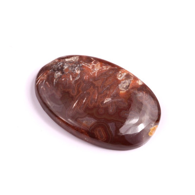 Kabošon Stick Agate č.3792 (37x25x6mm)