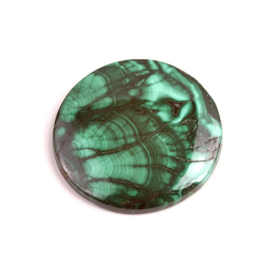 Kabošon Malachite č.3818 (35x25x5mm)